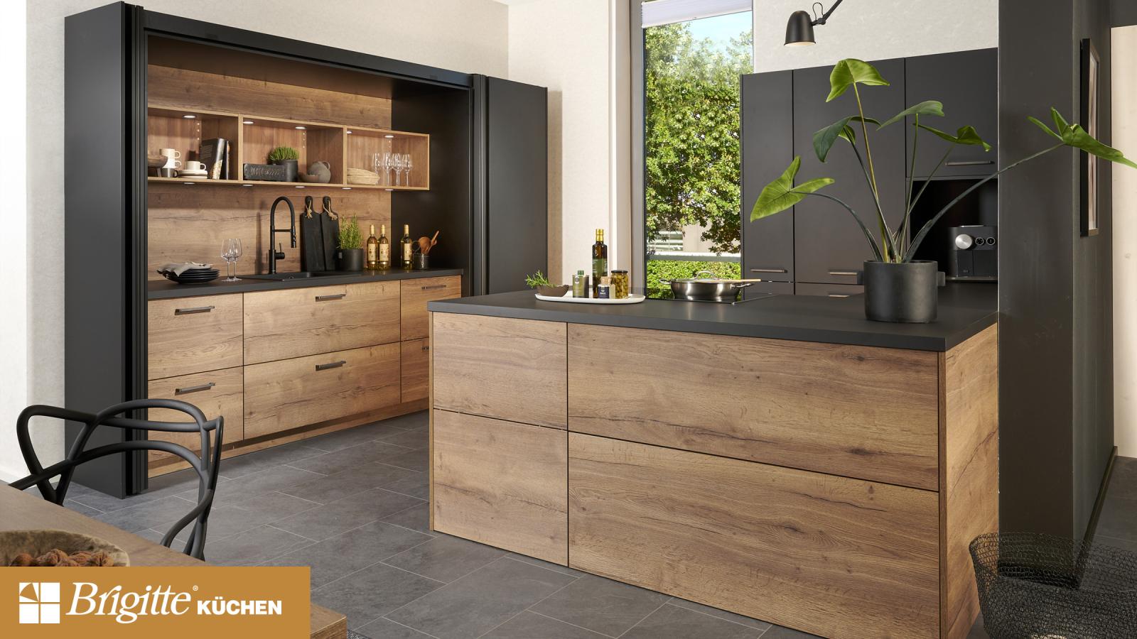 Küche Holz-Optik